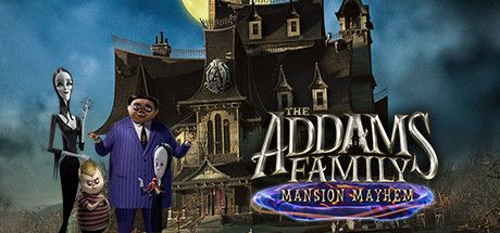 The Addams Family: Mansion Mayhem box art for Playstation 4
